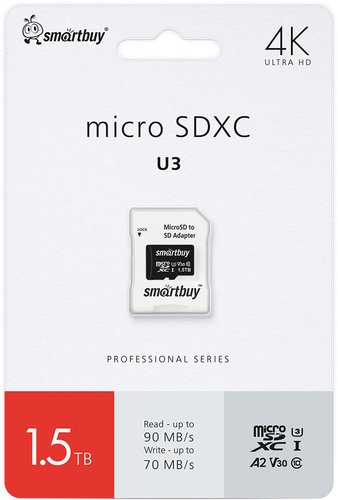 Карта памяти SmartBuy microSDXC SB1T5SDP01 1.5TB