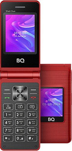

Телефон BQ BQ-2412 Shell Duo (красный)