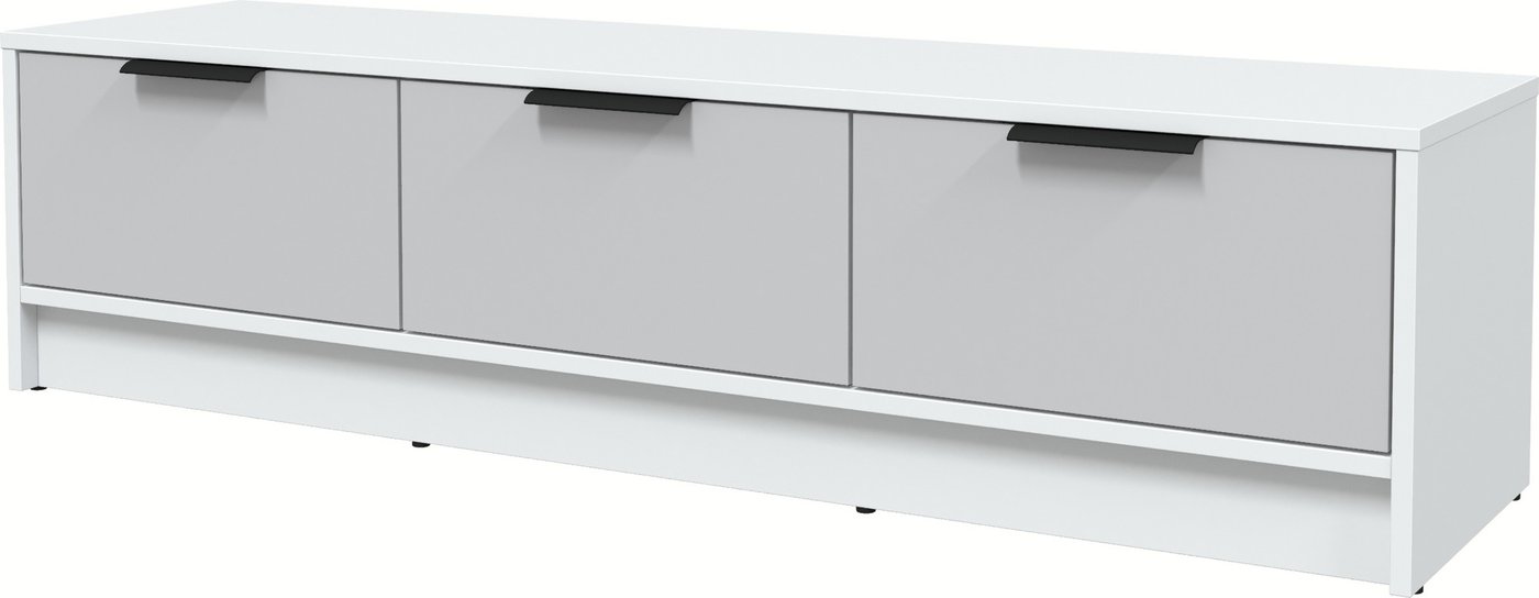 

Тумба Интерлиния ТВ Концепт КТ-ТВ3-35 (серый/белый платинум)