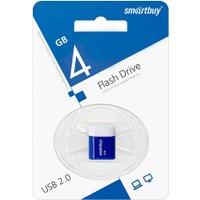 USB Flash SmartBuy Lara 4GB (синий)