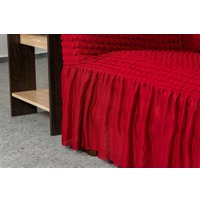 Пледы, покрывала Софатэкс Стандарт ПО-4 с оборкой 00980 (бордовый)