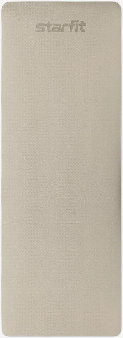 Коврик Starfit FM-201 TPE (183x61x0.4см, черный/серый)