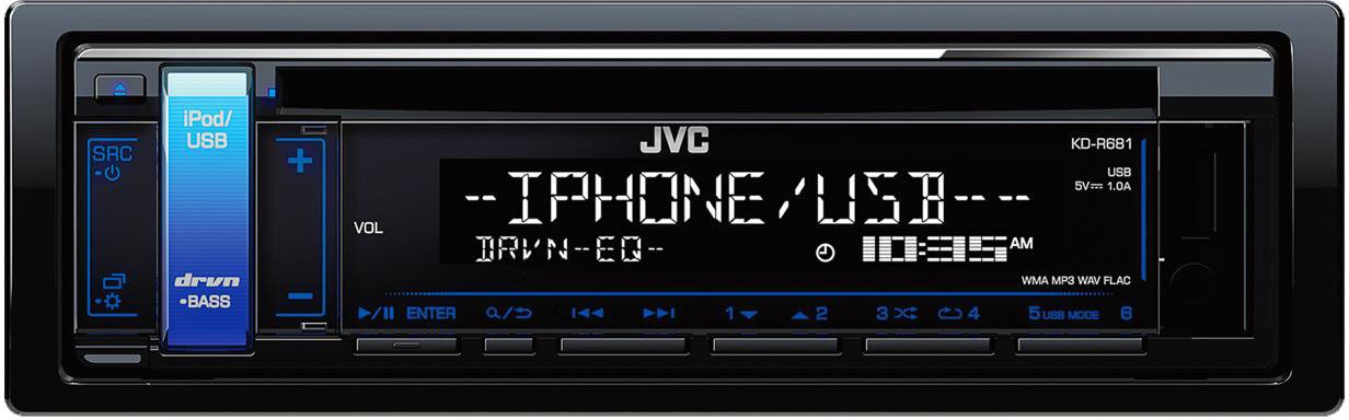 

CD/MP3-магнитола JVC KD-R681