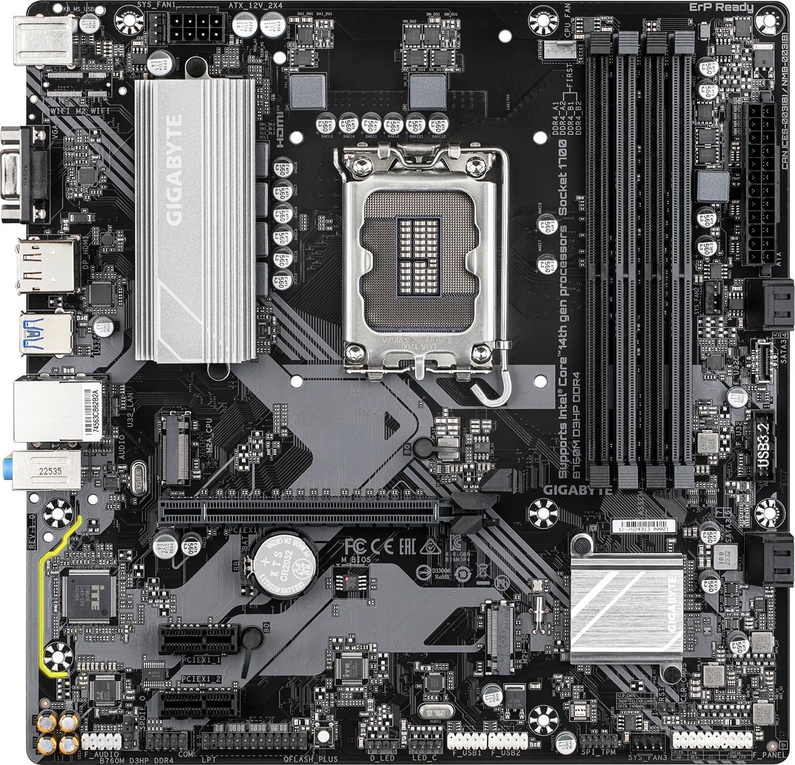 

Материнская плата Gigabyte B760M D3HP DDR4