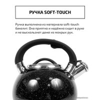 Чайник со свистком TimA WTK232BD