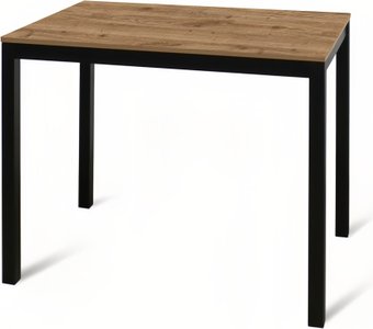 Кухонный стол Древпром М169 Симпл 2 ДП1-03-16 110x68 (дуб вотан/черный)