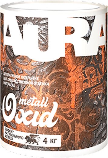 

Эмаль Aura Dekor Oxid Metall (4кг)