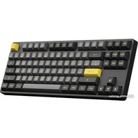 Клавиатура Akko 5087B Plus Black & Gold (Akko Cream Yellow V3)