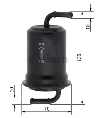 

Топливный фильтр Bosch 0450905983