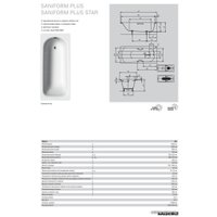 Ванна Kaldewei Saniform Plus 361-1 150x70