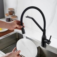 Смеситель Shevanik S343H-3 (черный)