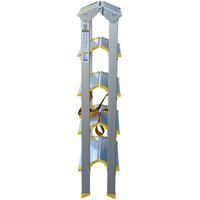 Лестница-стремянка Алюмет ASD 5205 (2х5 ступеней)