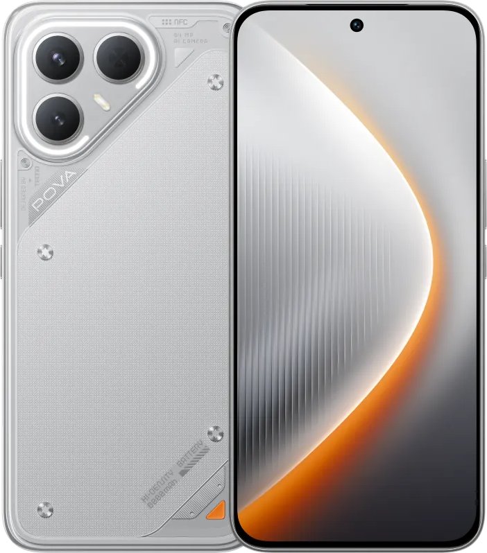 

Телефон Tecno Pova 7 Pro 8GB/256GB (динамичный серый)