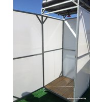 Душевая кабина для дачи с баком Импласт Летний душ с подогревом 55 л.