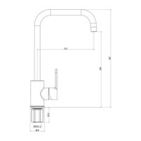 Смеситель Gross Aqua Ecochrome 3208298MB