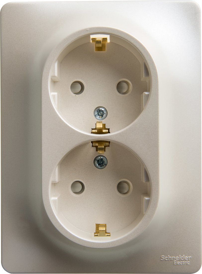 

Розетка Schneider Electric Glossa GSL000626 (перламутр)