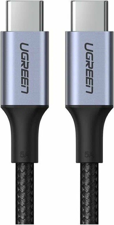 Кабель Ugreen US316 20478 USB Type C - USB Type C (0.5 м, черный)