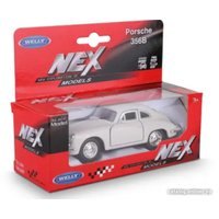 Легковой автомобиль Welly Porsche 356B 43803W (красный)