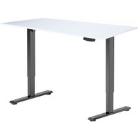 Стол с регулировкой высоты ErgoSmart Electric Desk Light 1200х650х18 мм (альпийский белый/черный)