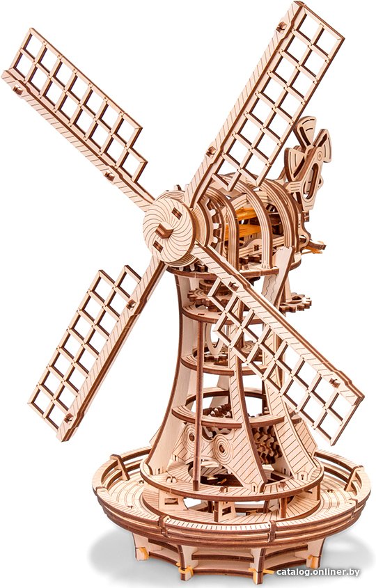 3Д-пазл Eco-Wood-Art Ветряная мельница