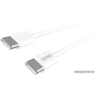 Кабель Denmen D10C USB Type-C - USB Type-C (1 м, белый)