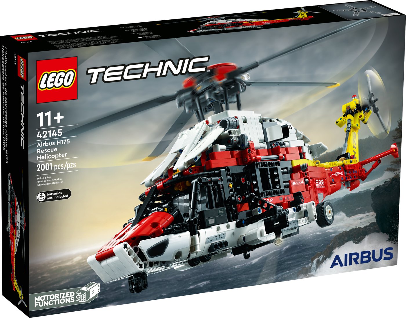 

Конструктор LEGO Technic 42145 Спасательный вертолет Airbus H175