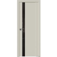 Межкомнатная дверь ProfilDoors 62U L 60x200 (магнолия сатинат, стекло черный лак)