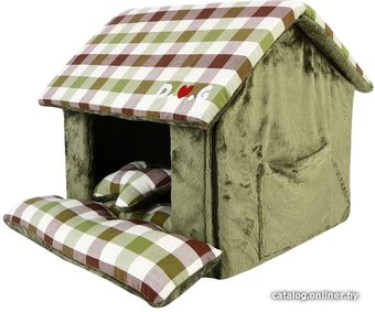 Домик Puppia Beaufort House PASA-AU1619-OL-FR (оливковый)