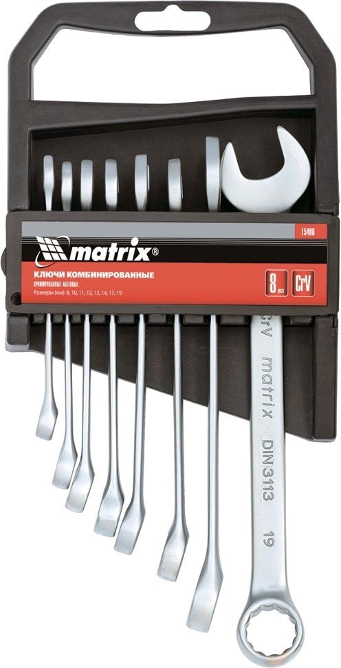 

Набор ключей Matrix 15406 (8 предметов)