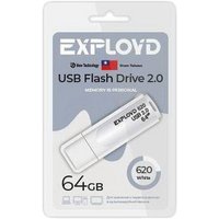 USB Flash Exployd 620 64GB (белый)