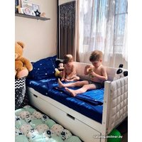 Кровать-тахта Бельмарко Svogen мягкий 00741 160x70 (белый)