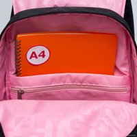 Городской рюкзак Grizzly RXL-325-2 (черный/розовый)