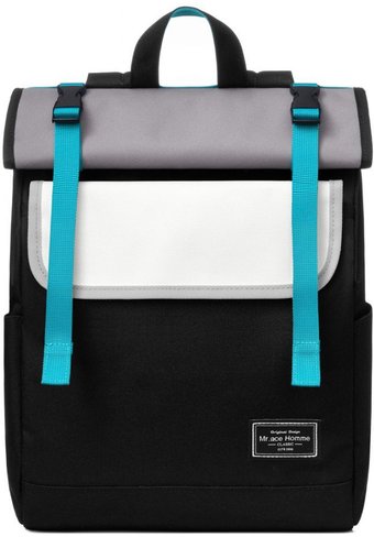 Городской рюкзак MAH MR19C1851B01 14" (черный/серый/белый)