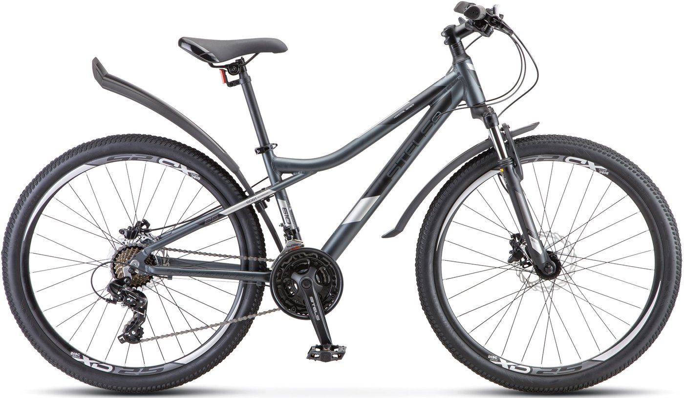 

Велосипед Stels Navigator 610 D 26 V010 р.14 2023 (антрацит/черный)
