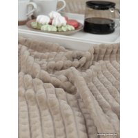 Плед Tex Republic Deco Кубики Фланель 200x220 93255 (бежевый)