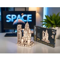 3Д-пазл Eco-Wood-Art Космический челнок