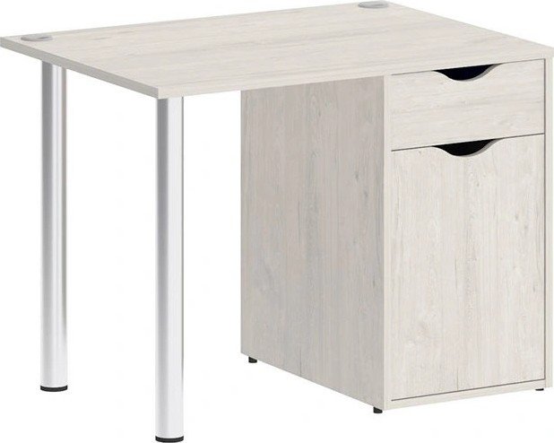 

Стол Riva Home Office VR.SP-3-98.1 Silver (дуб наварра)