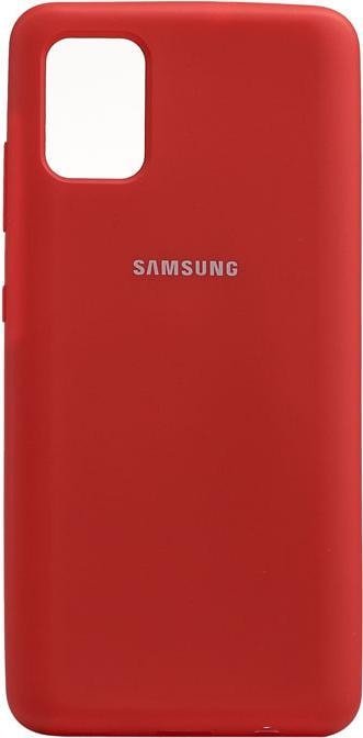 

Чехол для телефона EXPERTS Cover Case для Samsung Galaxy A12 (темно-красный)