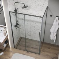 Душевой уголок Grossman Galaxy 100x80x195 120.K33.01.1080.42.00 (графит сатин/стекло прозрачное)