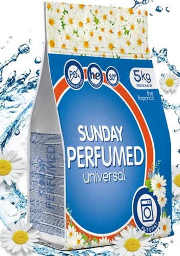 

Стиральный порошок Sunday Универсальный Парфюмированный 5 кг