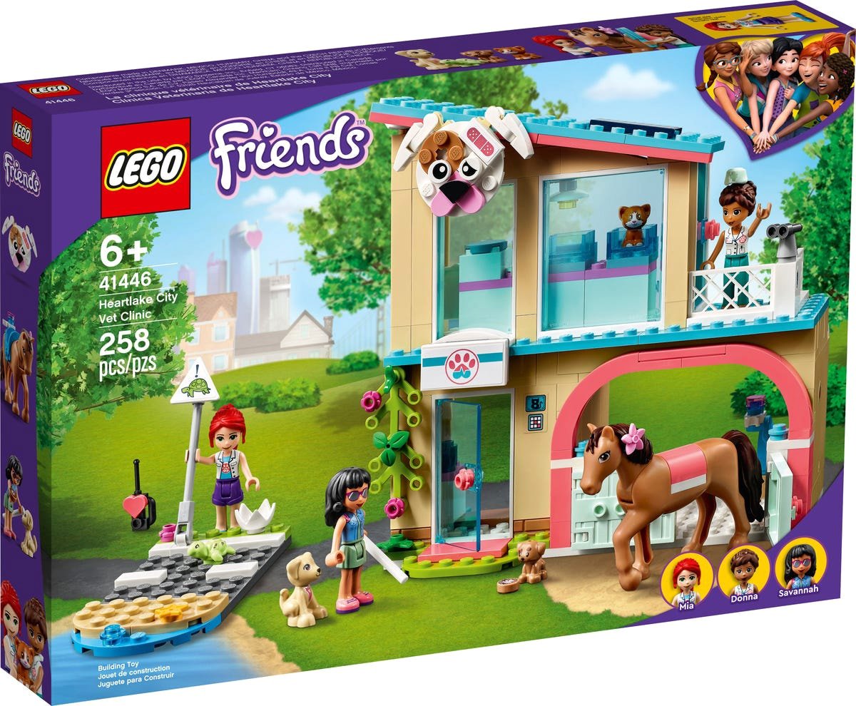 

Конструктор LEGO Friends 41446 Ветеринарная клиника Хартлейк-Сити
