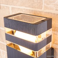 Уличный настенный светильник Elektrostandard Techno 1449 (черный) в Гродно