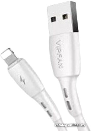 Кабель Vipfan X05 USB Type-A - Lightning (2 м, белый)