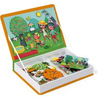 Развивающая игра Janod Книга-игра Времена года Магнитная J02721