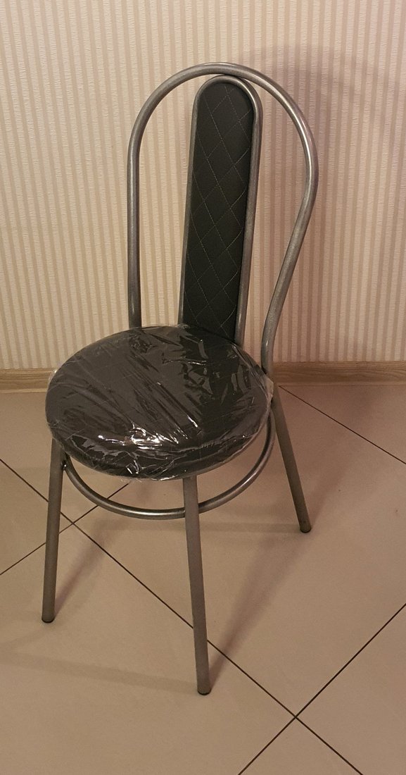 

Стул Табуретоф Графит серебро стеганный