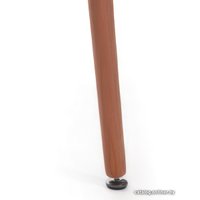 Кухонный стол TetChair John 80x80x75 (черный/натуральный)