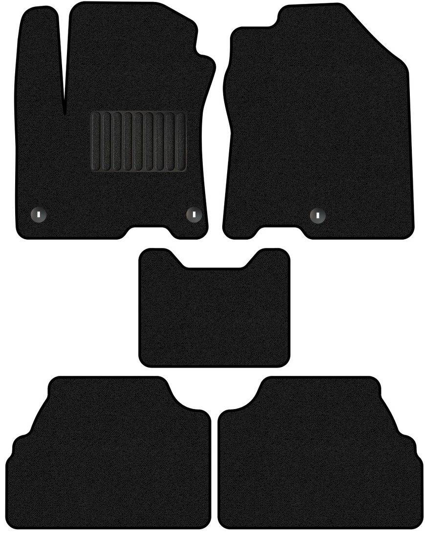 

Комплект ковриков для авто Alicosta Hyundai Kona Electric (suv / OS) 2018 - Н.В. (ворс)