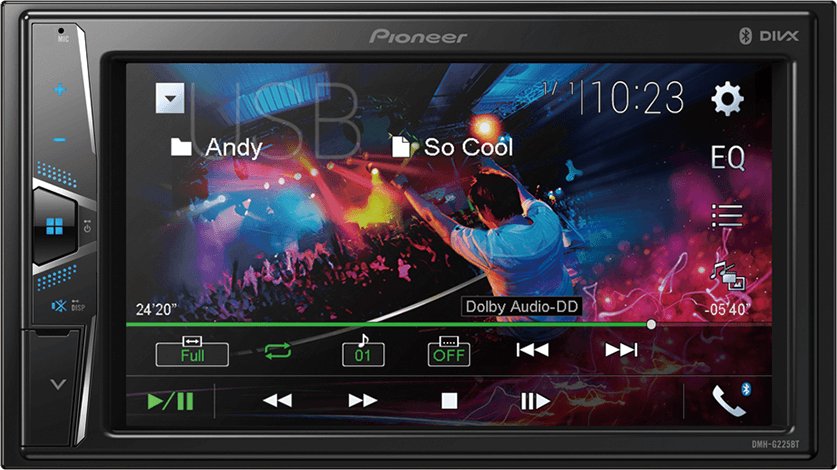 

USB-магнитола Pioneer DMH-G225BT