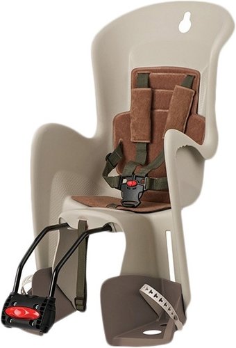 Детское велокресло Polisport Bilby Maxi FF Cream/Brown