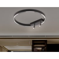 Припотолочная люстра Ambrella light Comfort FL5808/1+2 BK (черный)